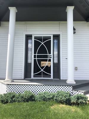 Security door installation in Yakima, Washington