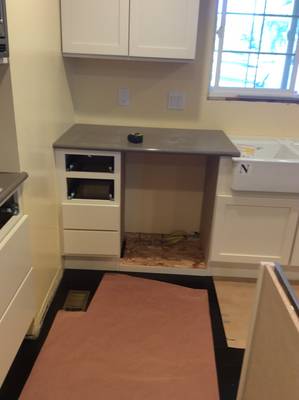 Kitchen Remodel in Progress, Yakima, WA